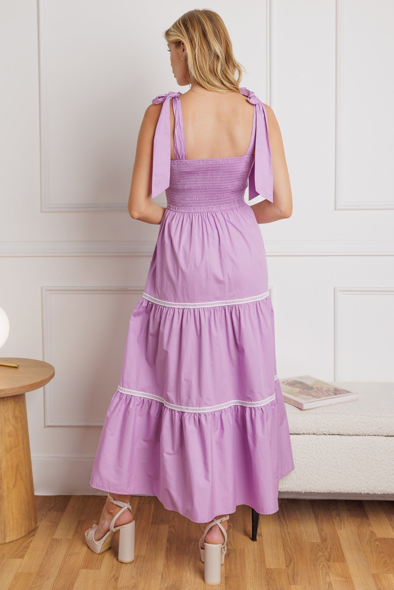BETTER THAN EVER POPLIN MIDI DRESS Flying Tomato